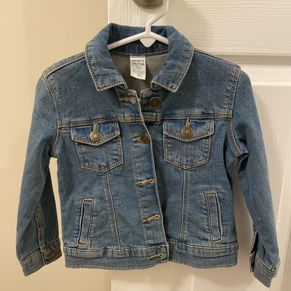 Toddler jean jacket
